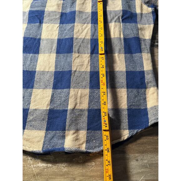 Vintage Big Mac Flannel Shirt 70s 100% Cotton Plaid JCPenney Western Grunge USA - Picture 7 of 8